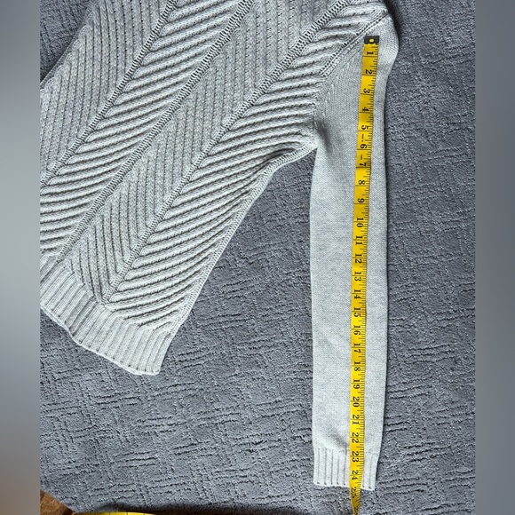 Vince Yak Wool Blend Chevron Knit Turtleneck Sweater XXS - Picture 12 of 12